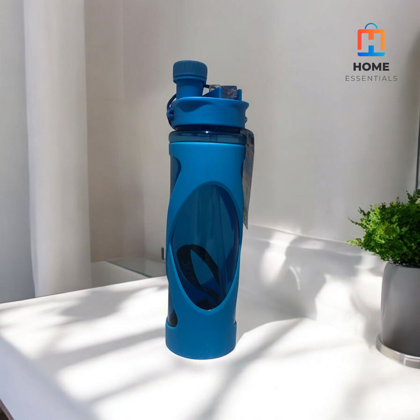 Crystal Water Bottle - Blue