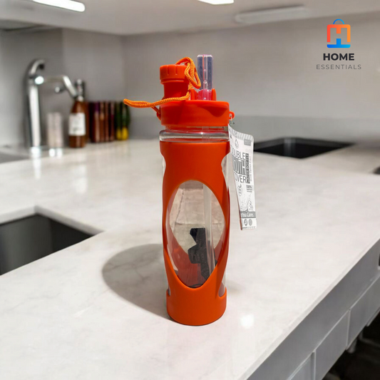 Crystal Water Bottle - Orange